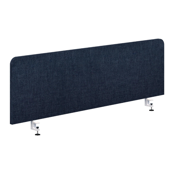 Edge Desk Top Mounted Fabric Screens 465mm High
