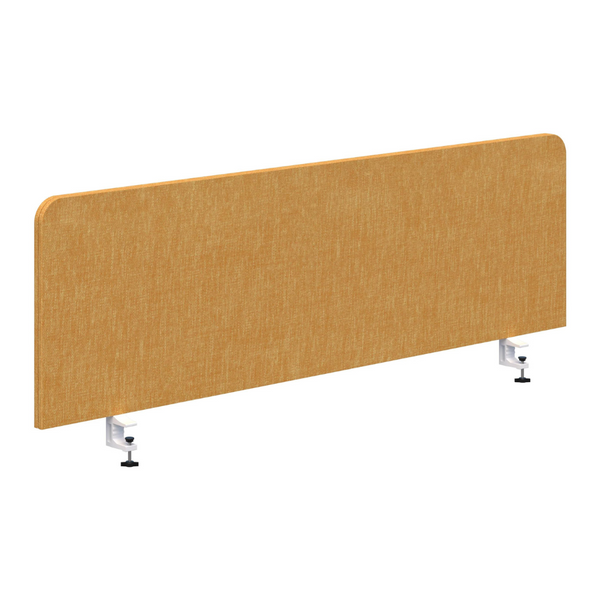 Edge Desk Top Mounted Fabric Screens 465mm High