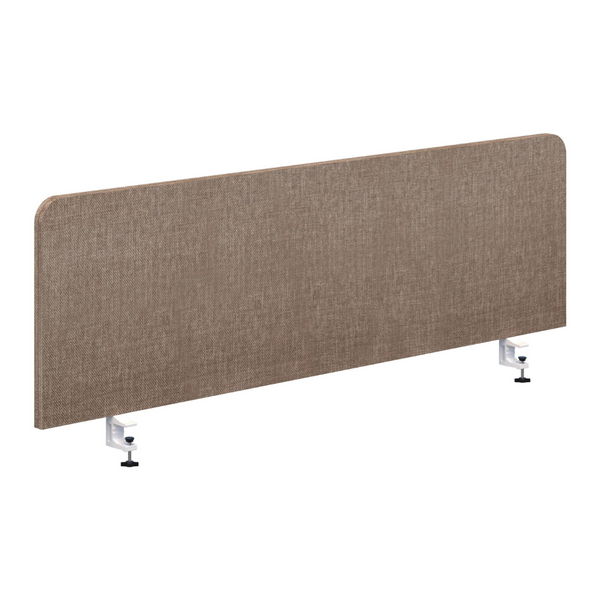 Edge Desk Top Mounted Fabric Screens 465mm High