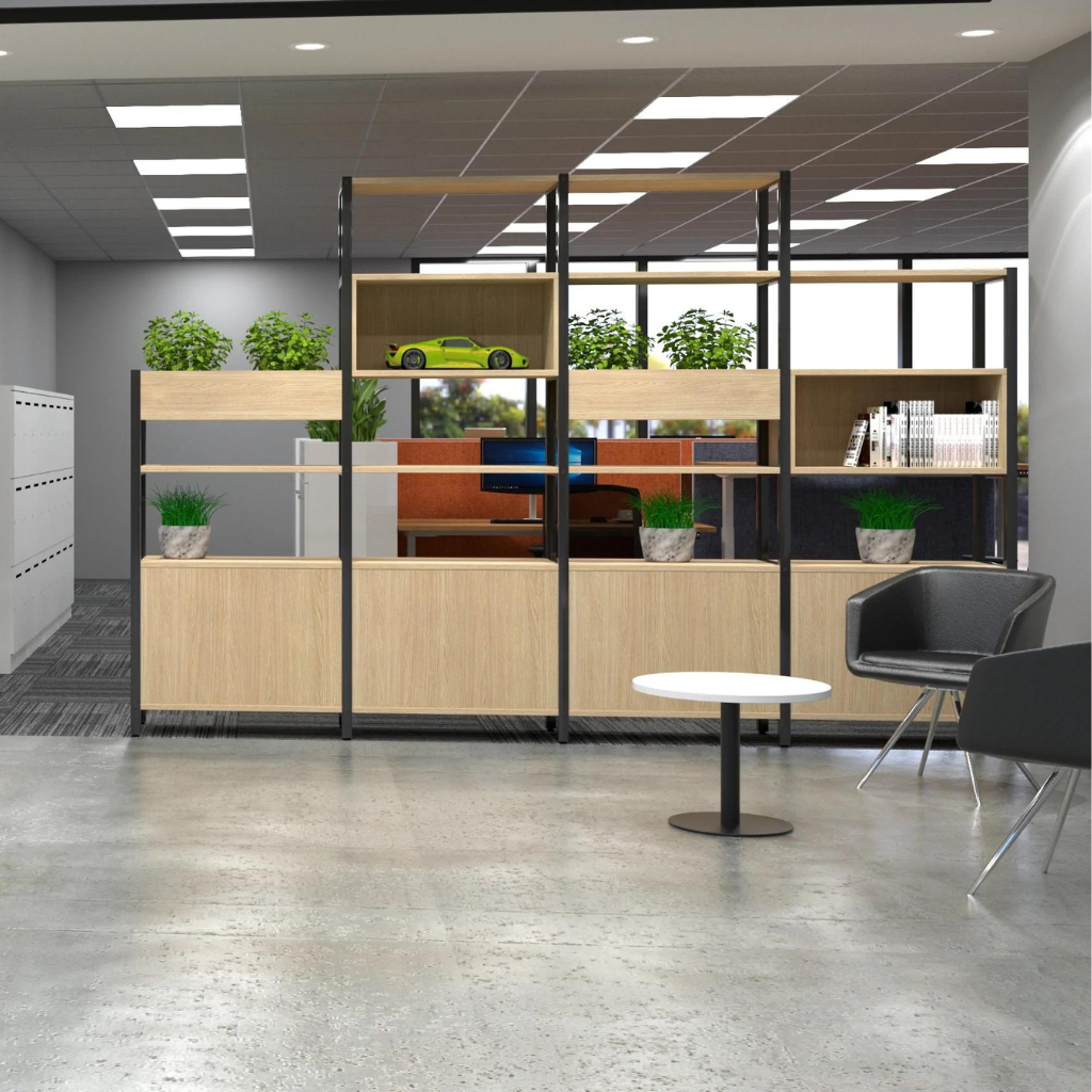 Grid 40 Modular Storage Unit Bookcase – Workspace Direct