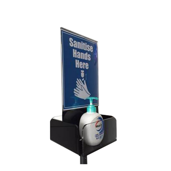 Manhattan Hand Sanitiser Station with Sign Holder