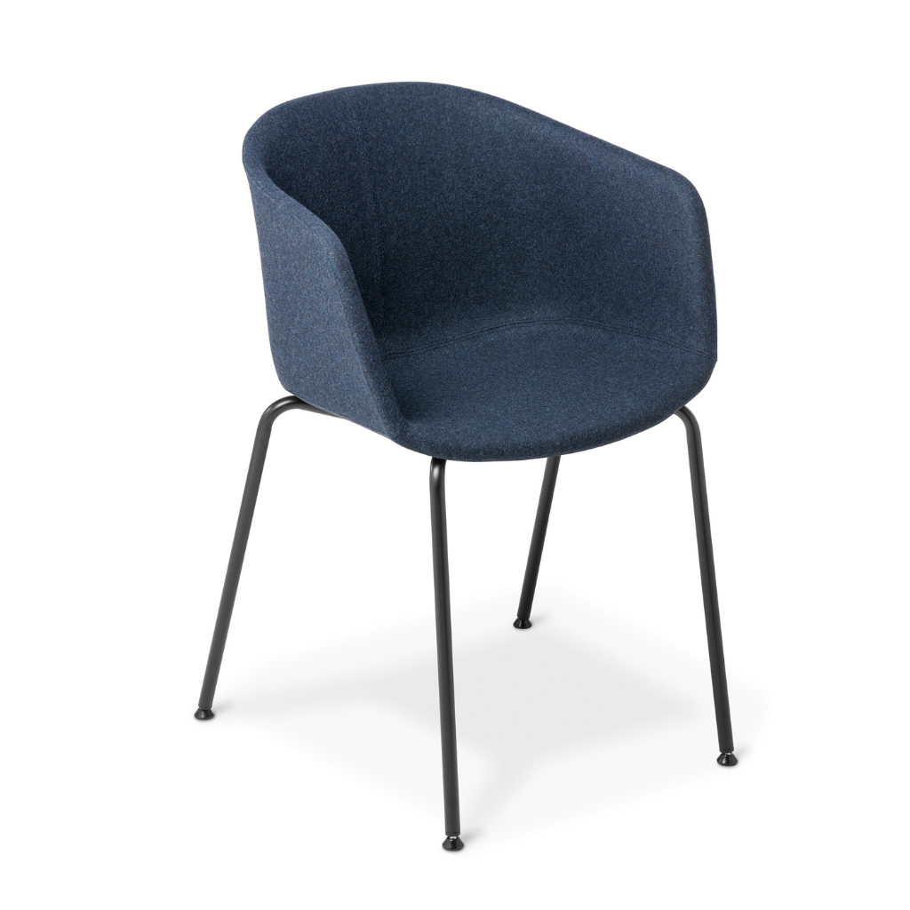 Max Tub Chair With 4 Leg Base