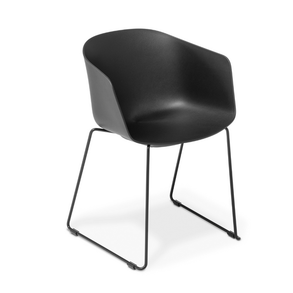 Max Tub Chair With Sled Base