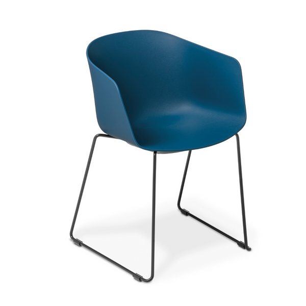 Max Tub Chair With Sled Base