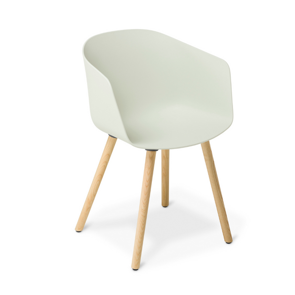 Max Tub Chair With Timber Base