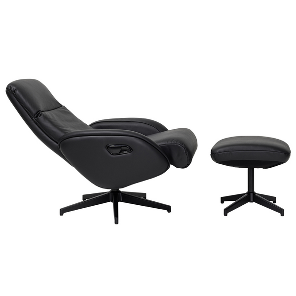 Maya Recliner Lounge Chair With Ottoman