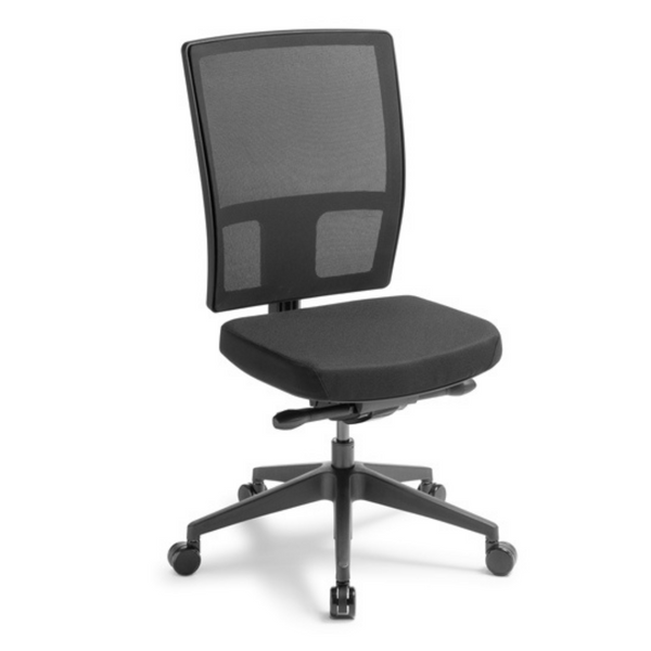 Media Ergo Mesh Back Chair Black