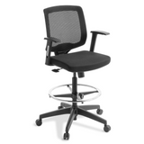 Media Meeting Mesh Back with High Gas Lift and Footring