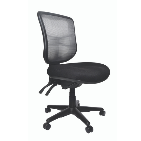 Buro Metro Black Mesh Back Office Chair Black Nylon Base