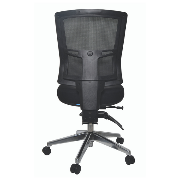 Buro Metro II  24/7 Black Mesh Back Office Chair Polished Base