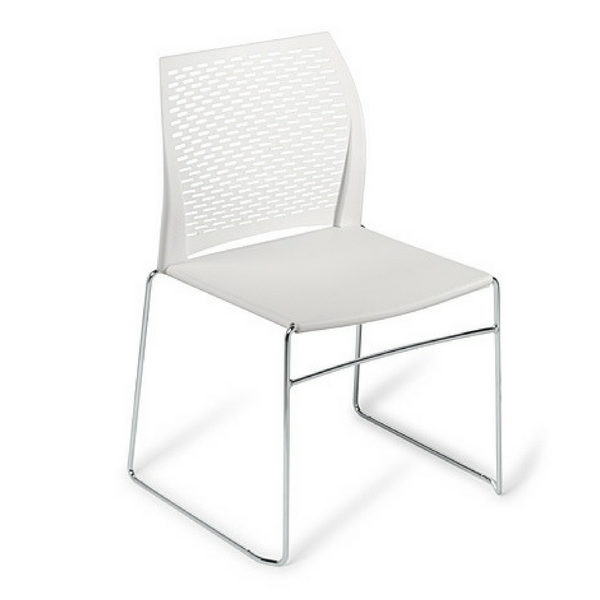 Net Chair with Sled Base