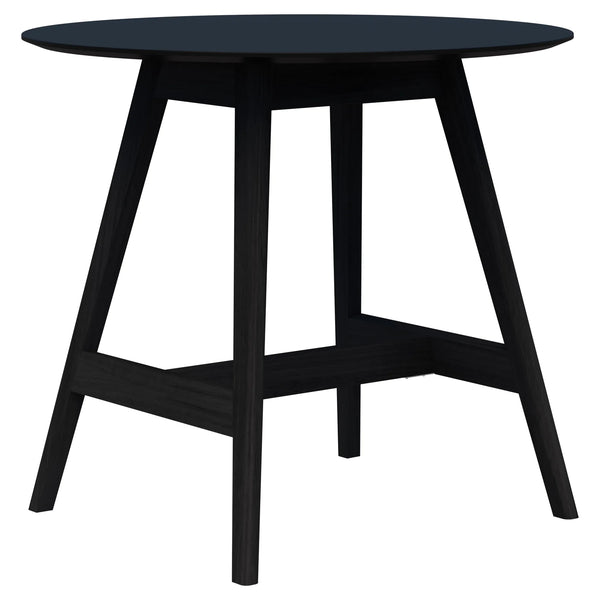 Oslo Round Leaner Table Ash Timber Base