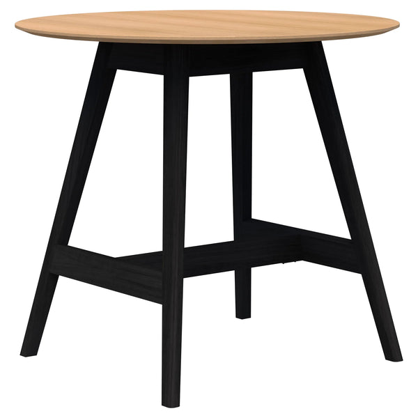 Oslo Round Leaner Table Ash Timber Base