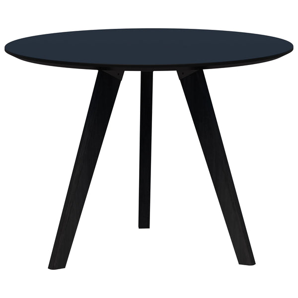 Oslo Round 3 Leg Meeting Table Ash Timber Base