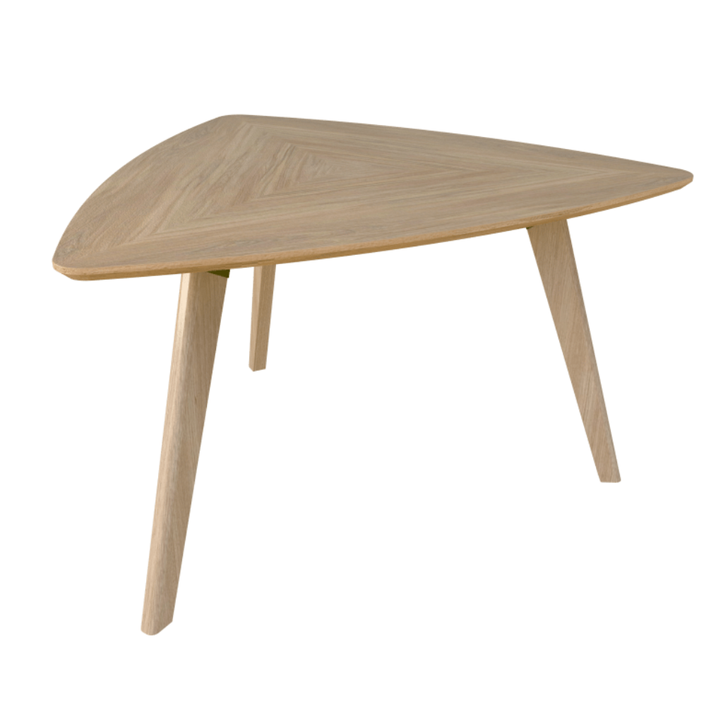 Oslo Tri Meeting Table Ash Timber Base