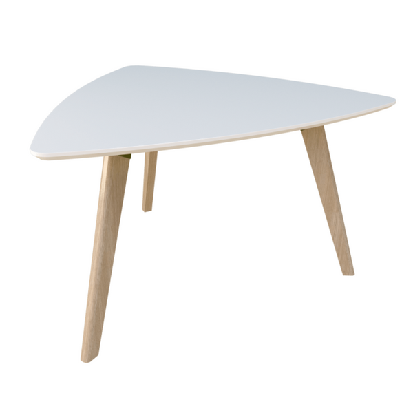 Oslo Tri Meeting Table Ash Timber Base