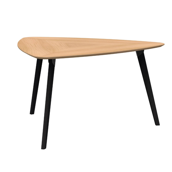 Oslo Tri Meeting Table Ash Timber Base
