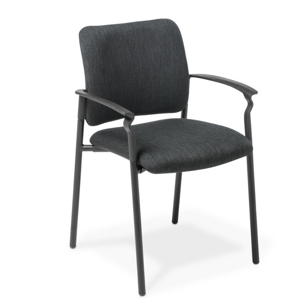 Polo Visitor Guest Office Chair Black Frame