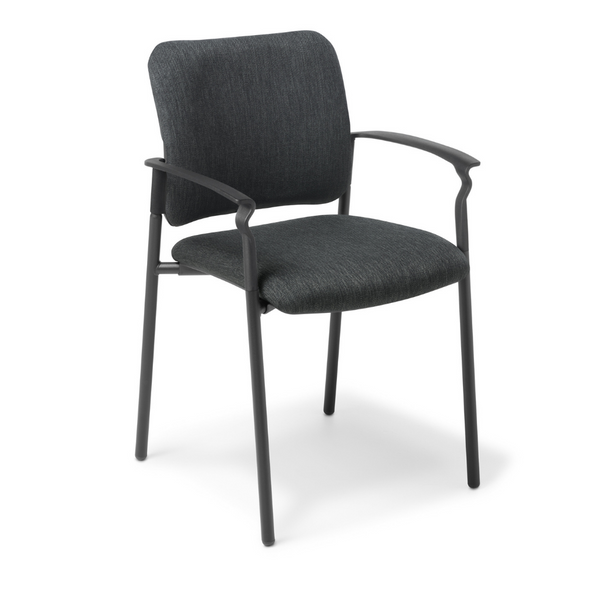 Polo Visitor Guest Office Chair Black Frame