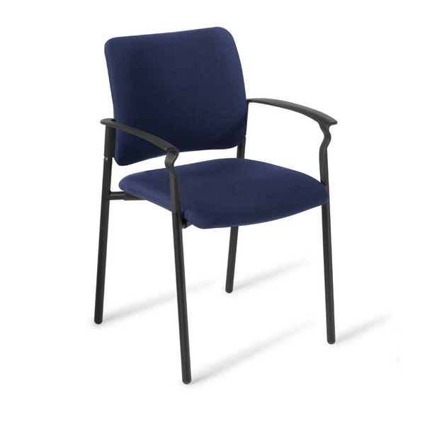 Polo Visitor Guest Office Chair Black Frame