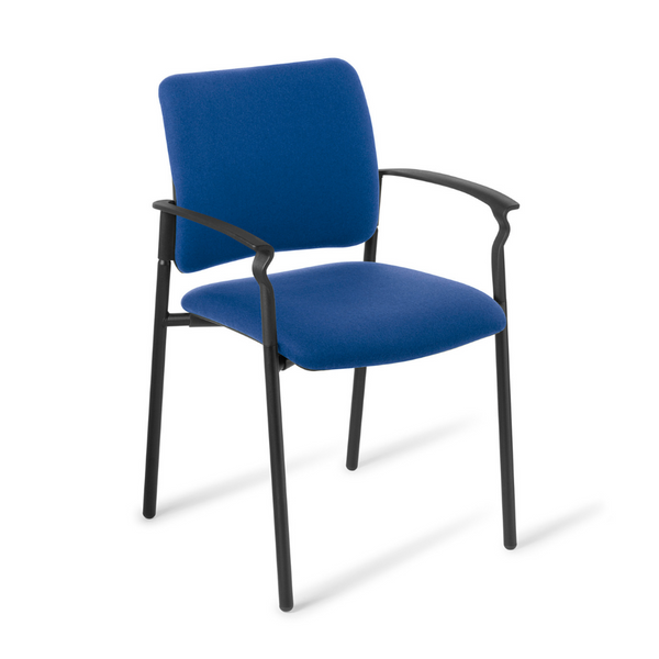 Polo Visitor Guest Office Chair Black Frame