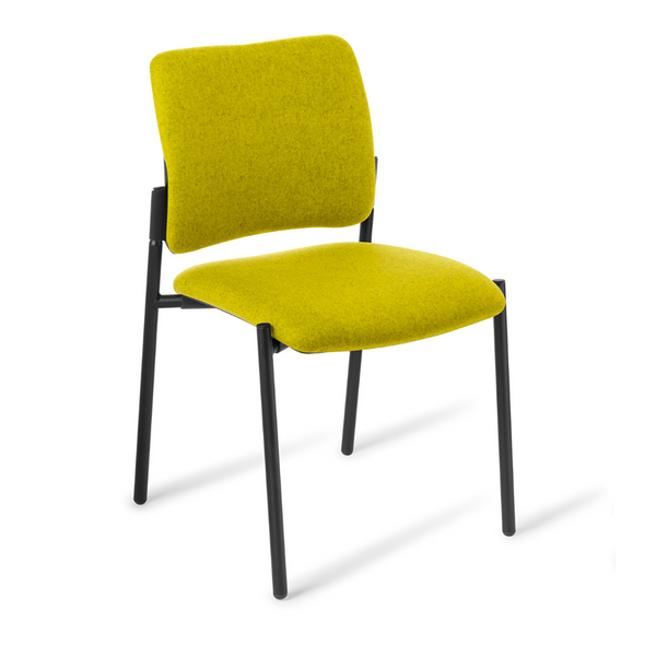 Polo Visitor Guest Office Chair Black Frame