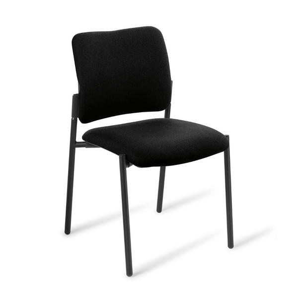 Polo Visitor Guest Office Chair Black Frame
