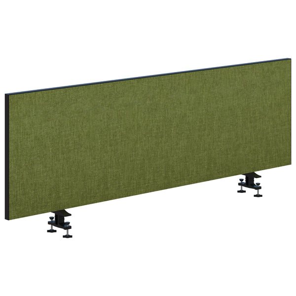 System 25 Desk Top Mounted Fabric Screens