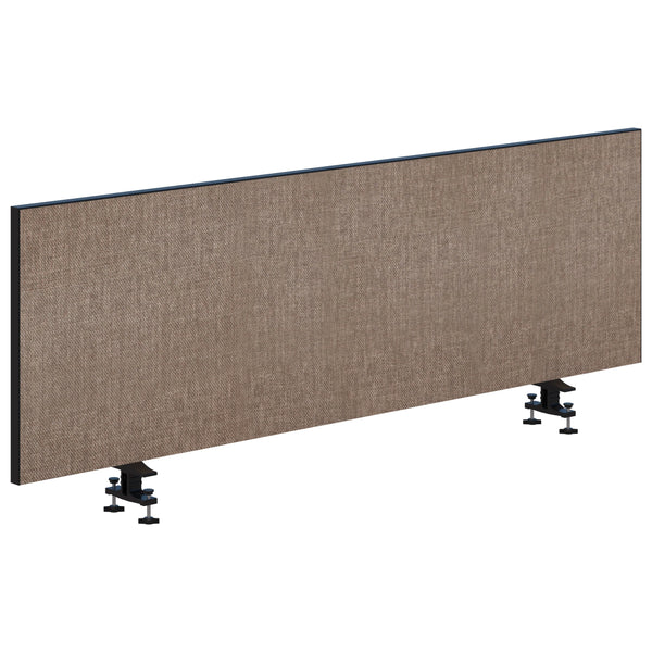 System 25 Desk Top Mounted Fabric Screens