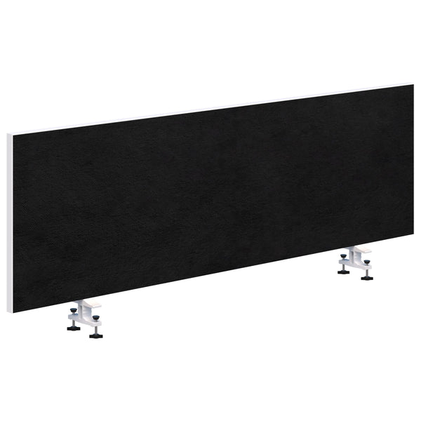 System 25 Desk Top Mounted Fabric Screens