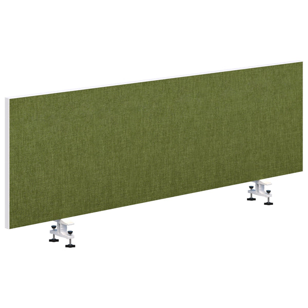System 25 Desk Top Mounted Fabric Screens