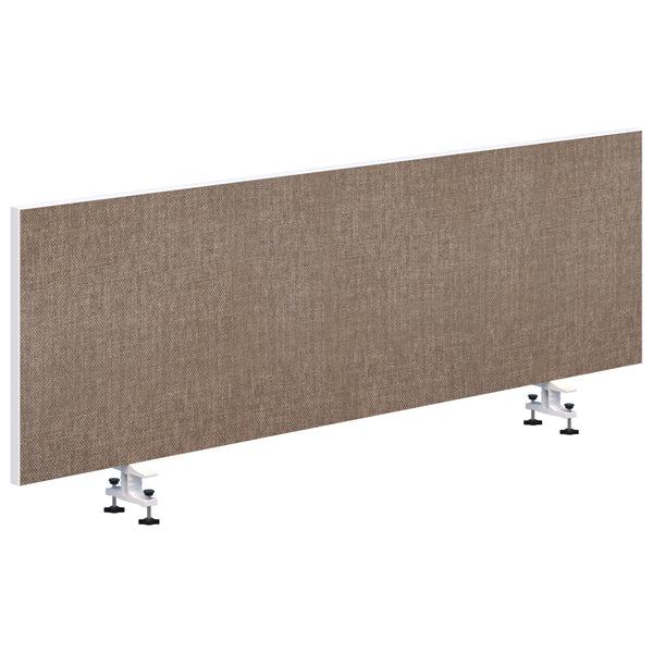 System 25 Desk Top Mounted Fabric Screens