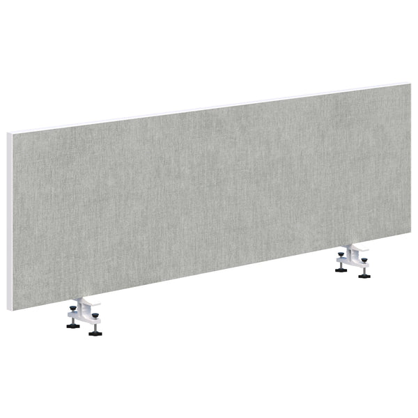 System 25 Desk Top Mounted Fabric Screens