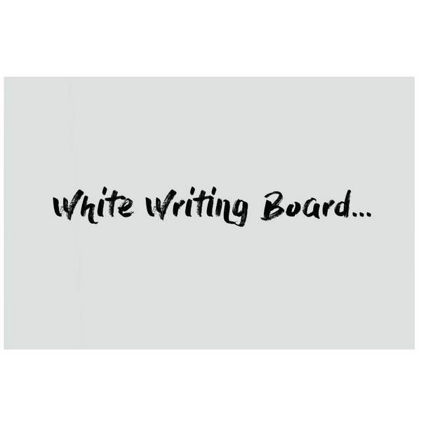 MAGNETIC GLASSBOARD White RECTANGLE