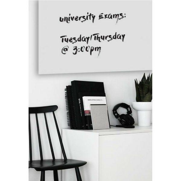 MAGNETIC GLASSBOARD White RECTANGLE