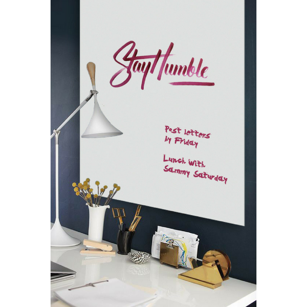 MAGNETIC GLASSBOARD White RECTANGLE
