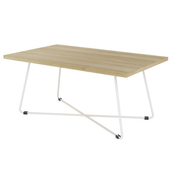 Zion Criss Cross Coffee Table Rectangle 1000x600mm