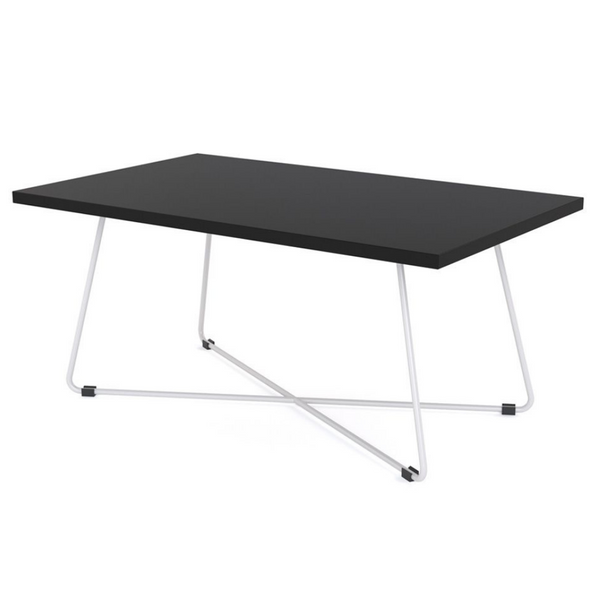 Zion Criss Cross Coffee Table Rectangle 1000x600mm