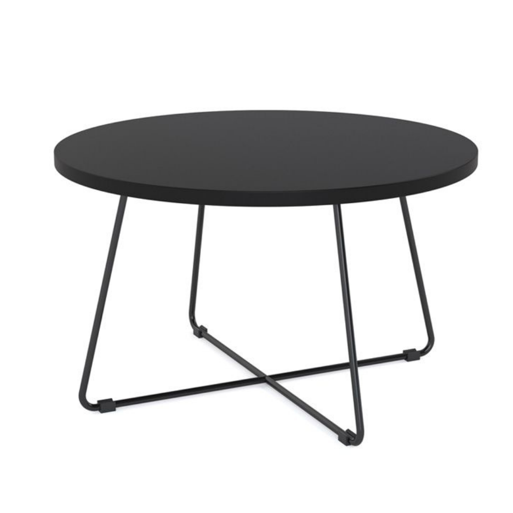 Zion Criss Cross Coffee Table 600mm Round