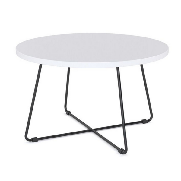 Zion Criss Cross Coffee Table 600mm Round