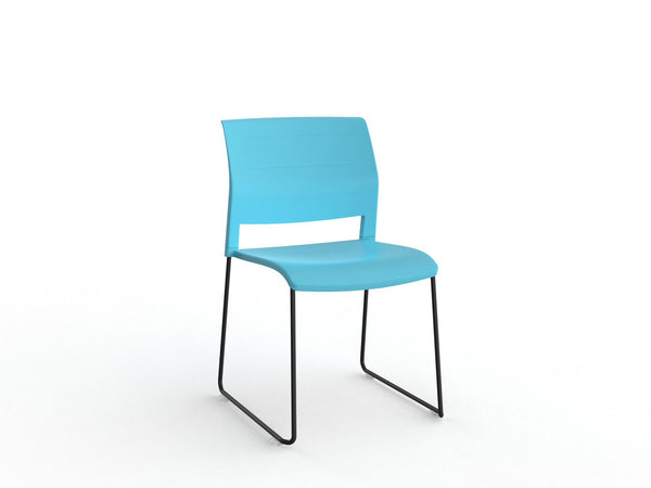 Game Conference Chair With Sled Base