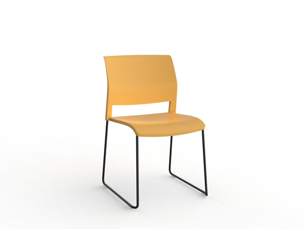 Game Conference Chair With Sled Base